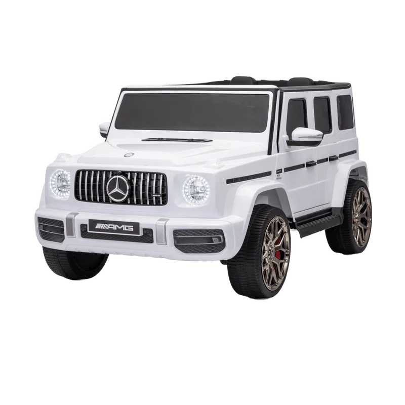 Mercedes G63 – tweepersoons kinderauto 12V met 4x4